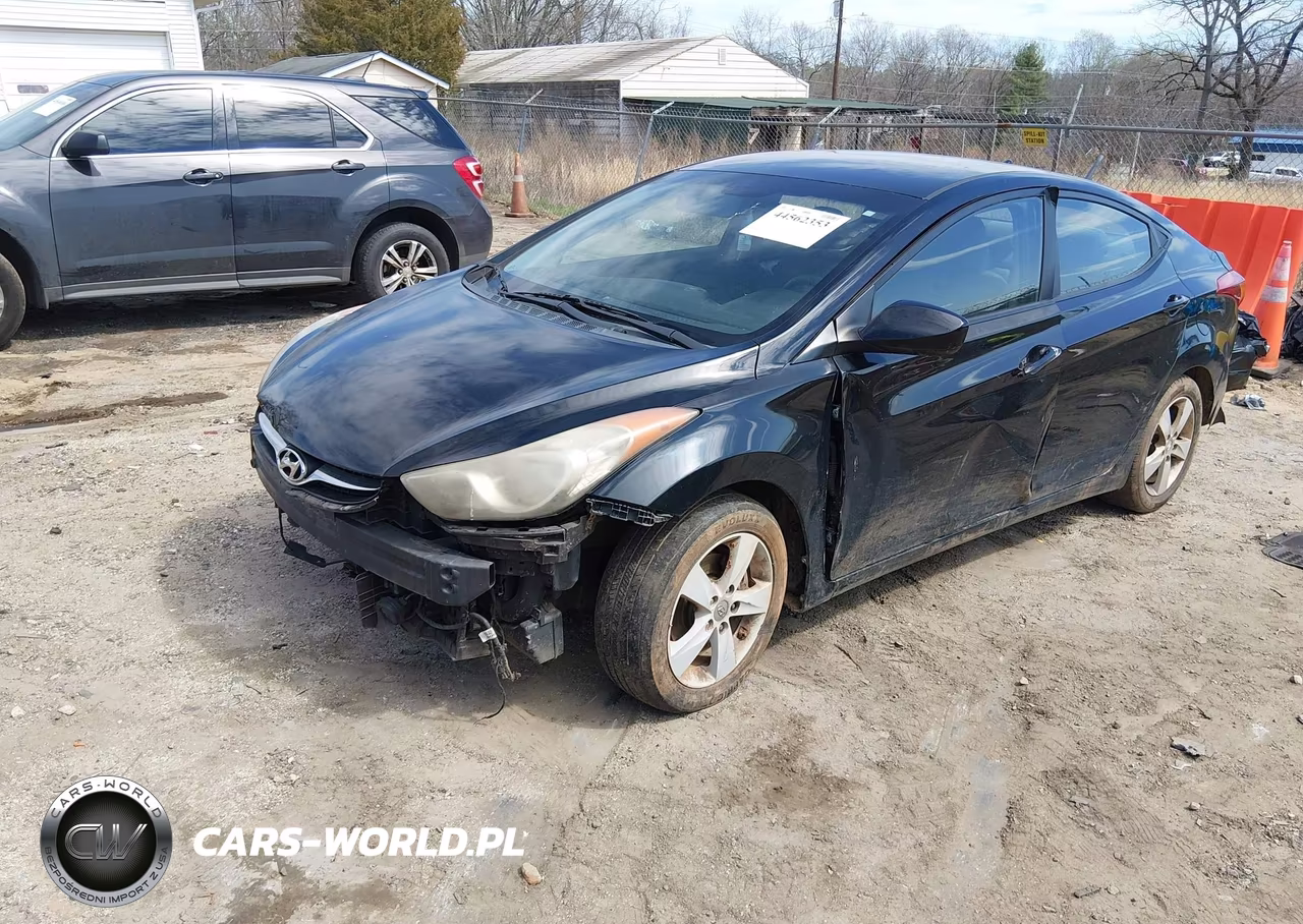 2012 Hyundai Elantra Gls (Ulsan Plant) VIN:KMHDH4AE5CU209643 - 2