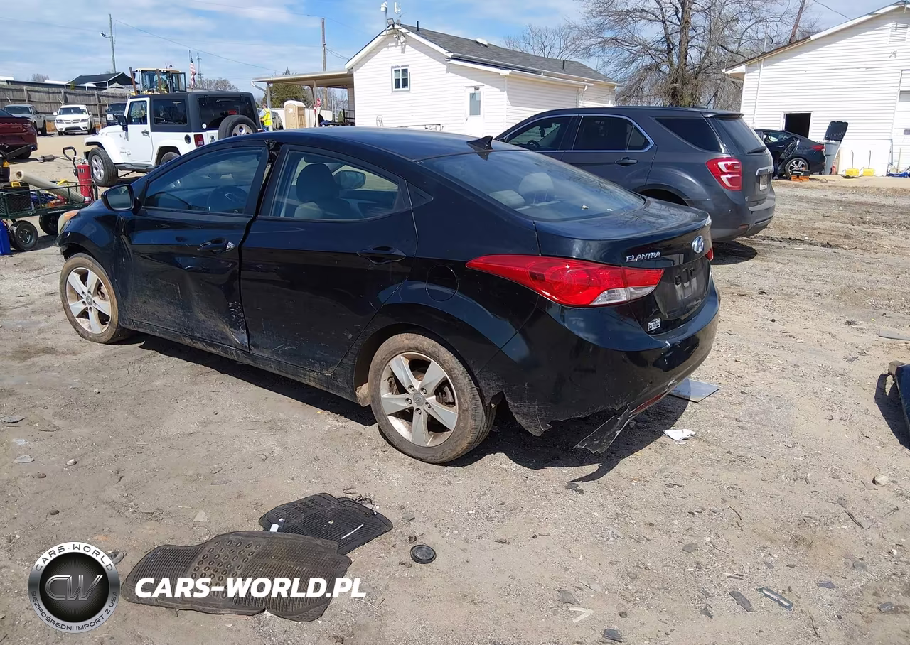 2012 Hyundai Elantra Gls (Ulsan Plant) VIN:KMHDH4AE5CU209643 - 3