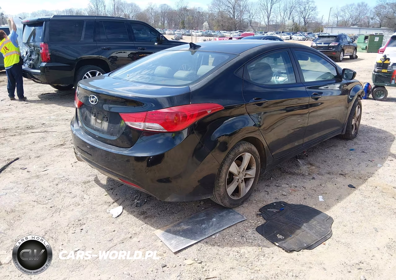 2012 Hyundai Elantra Gls (Ulsan Plant) VIN:KMHDH4AE5CU209643 - 4