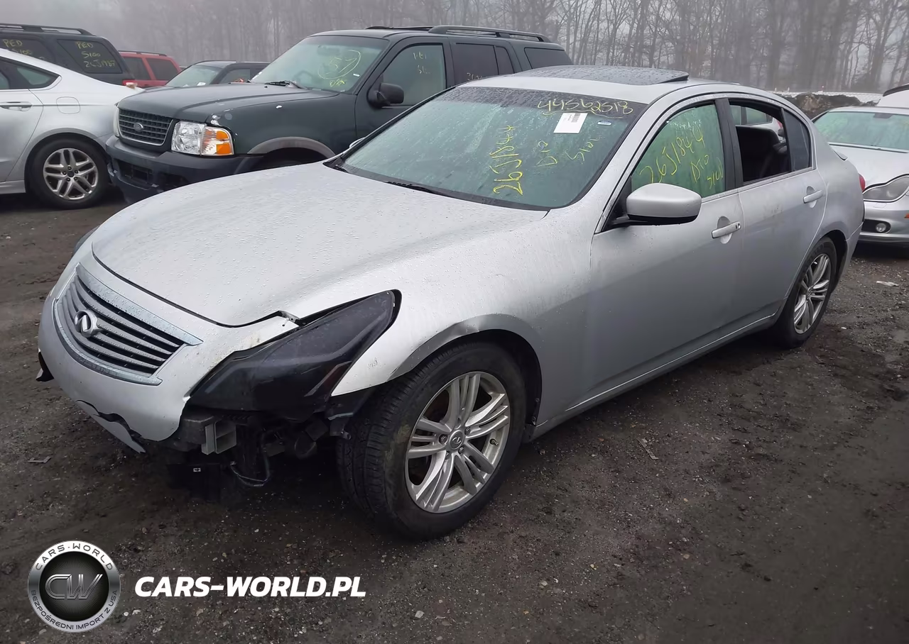 2012 Infiniti G25 Journey VIN:JN1DV6AP9CM812608 - 2