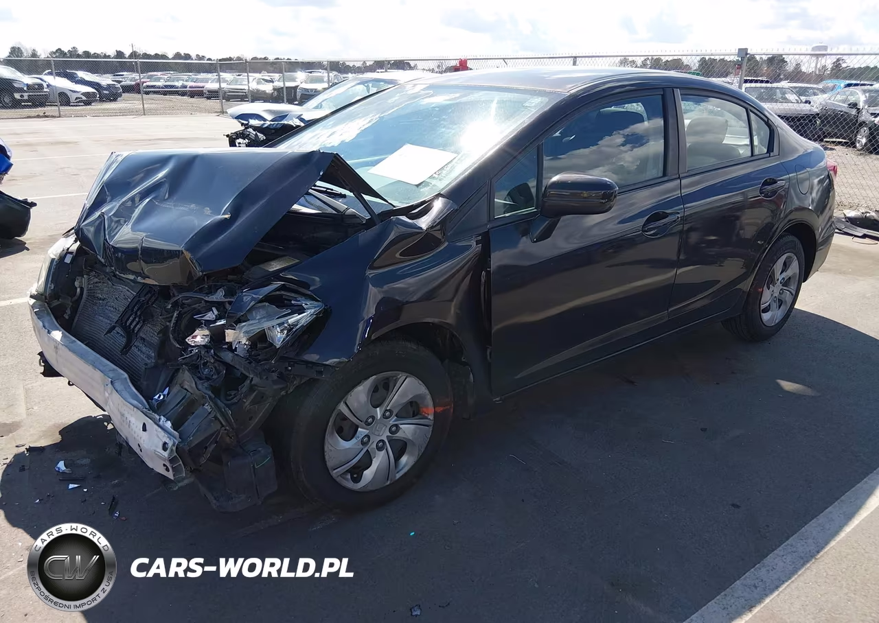 2014 Honda Civic Lx VIN:2HGFB2F50EH531741 - 2