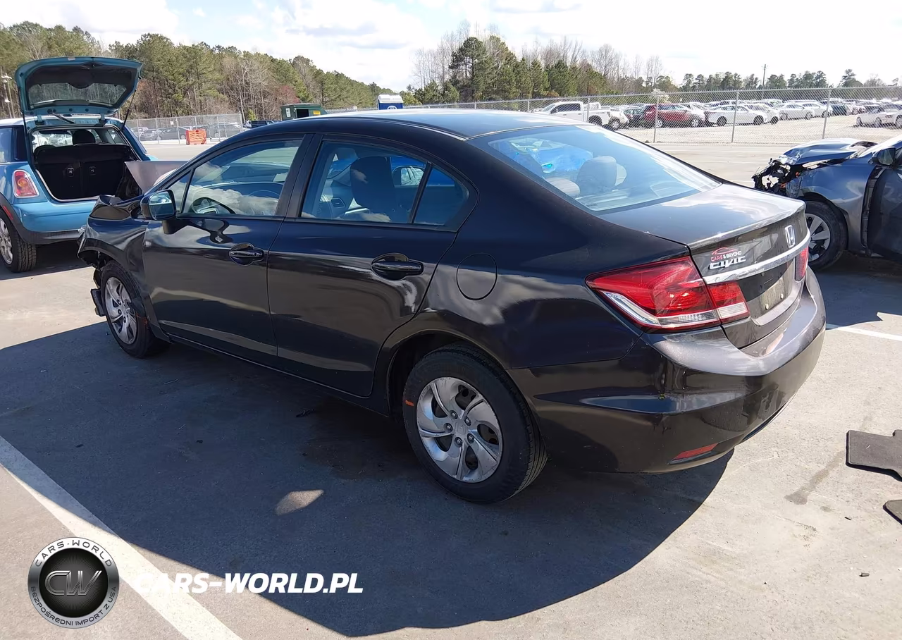 2014 Honda Civic Lx VIN:2HGFB2F50EH531741 - 3