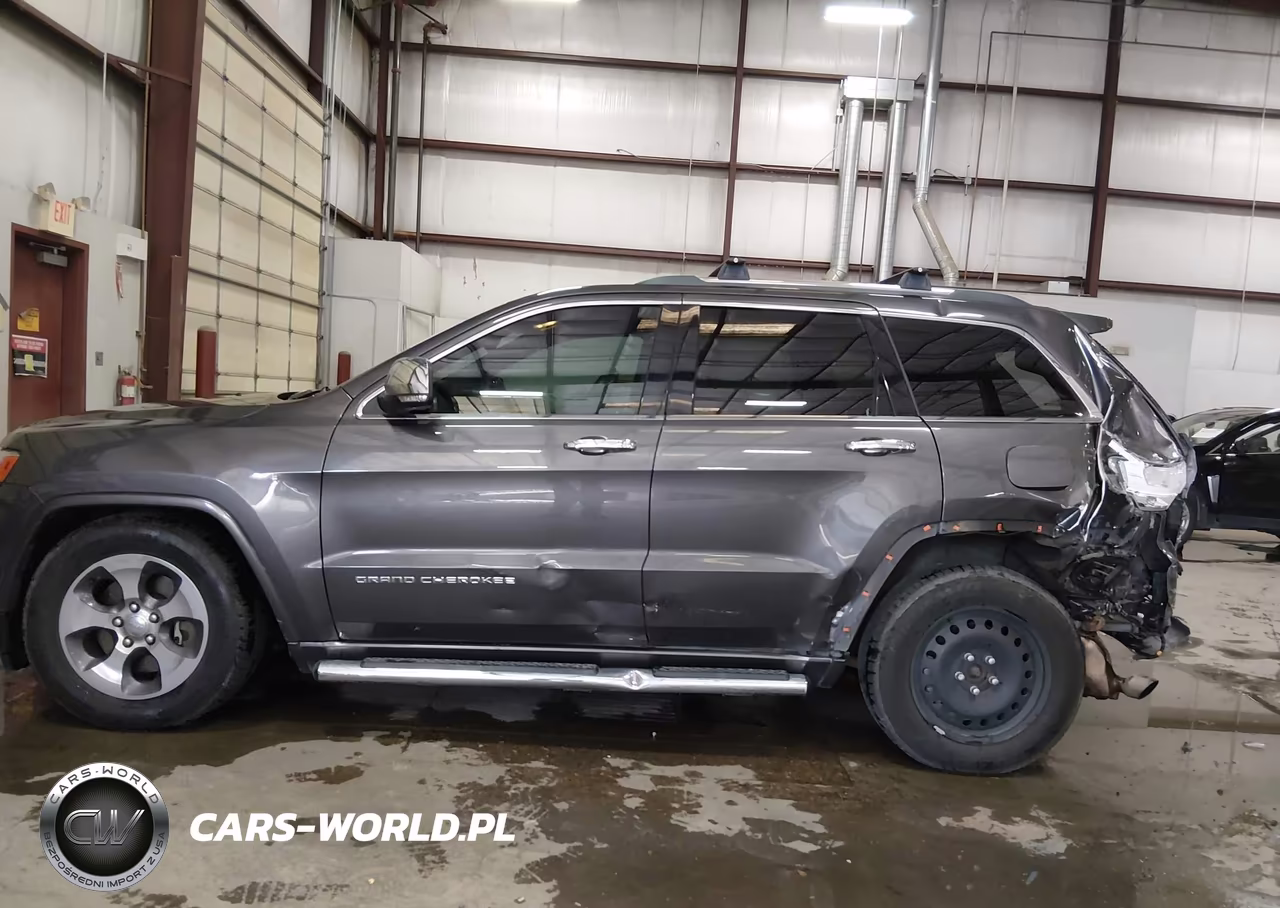 2014 Jeep Grand Cherokee Overland VIN:1C4RJFCM8EC409343 - 14