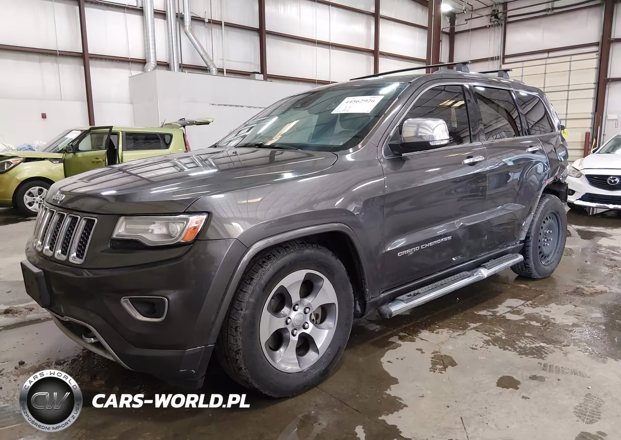 2014 Jeep Grand Cherokee Overland VIN:1C4RJFCM8EC409343 - 2