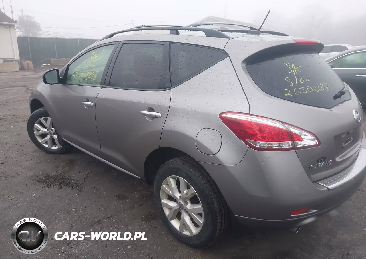 2011 Nissan Murano Sl VIN:JN8AZ1MW0BW185590 - 3