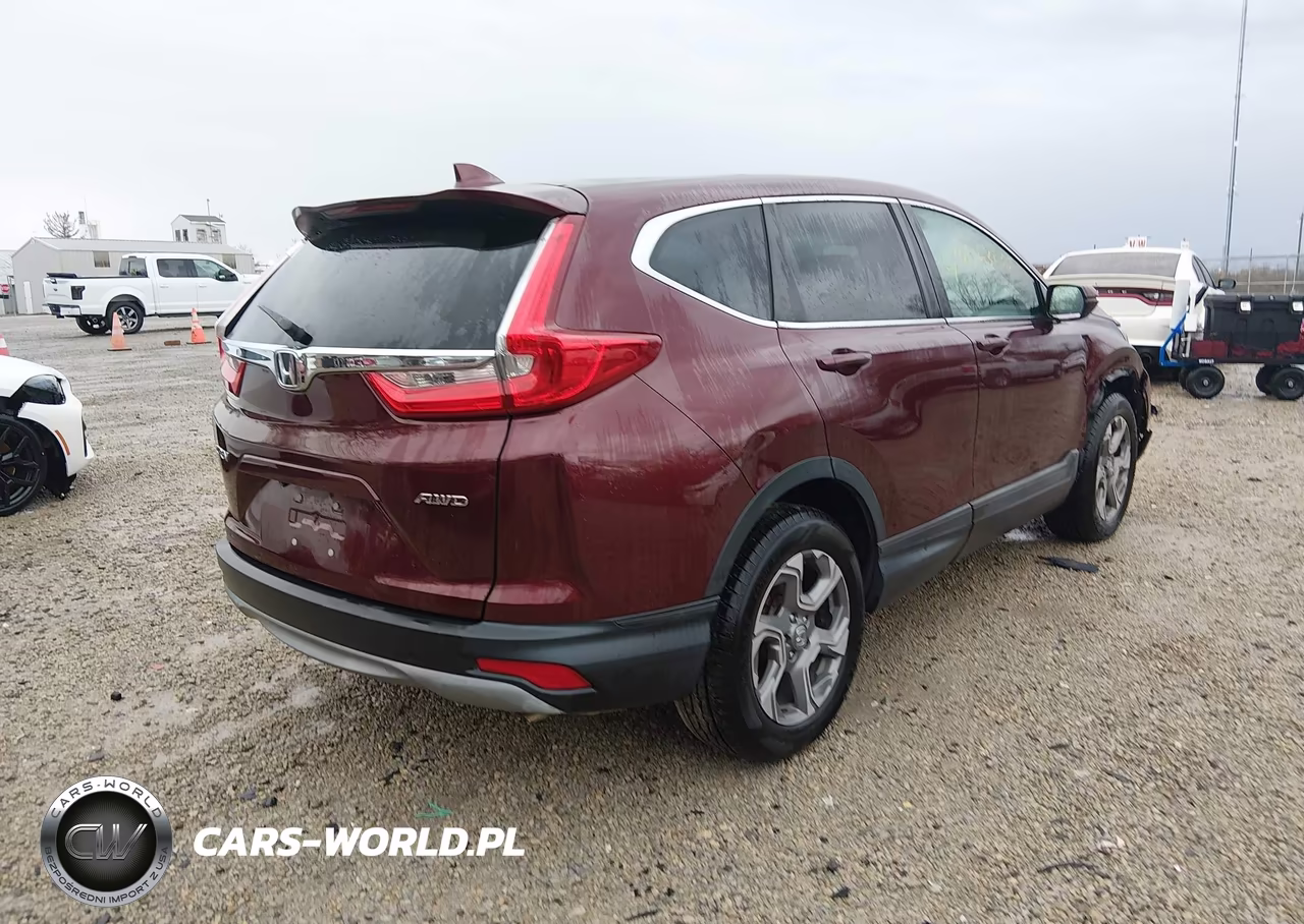 2018 Honda Cr-V Ex-L-Ex-L Navi VIN:2HKRW2H80JH601960 - 4