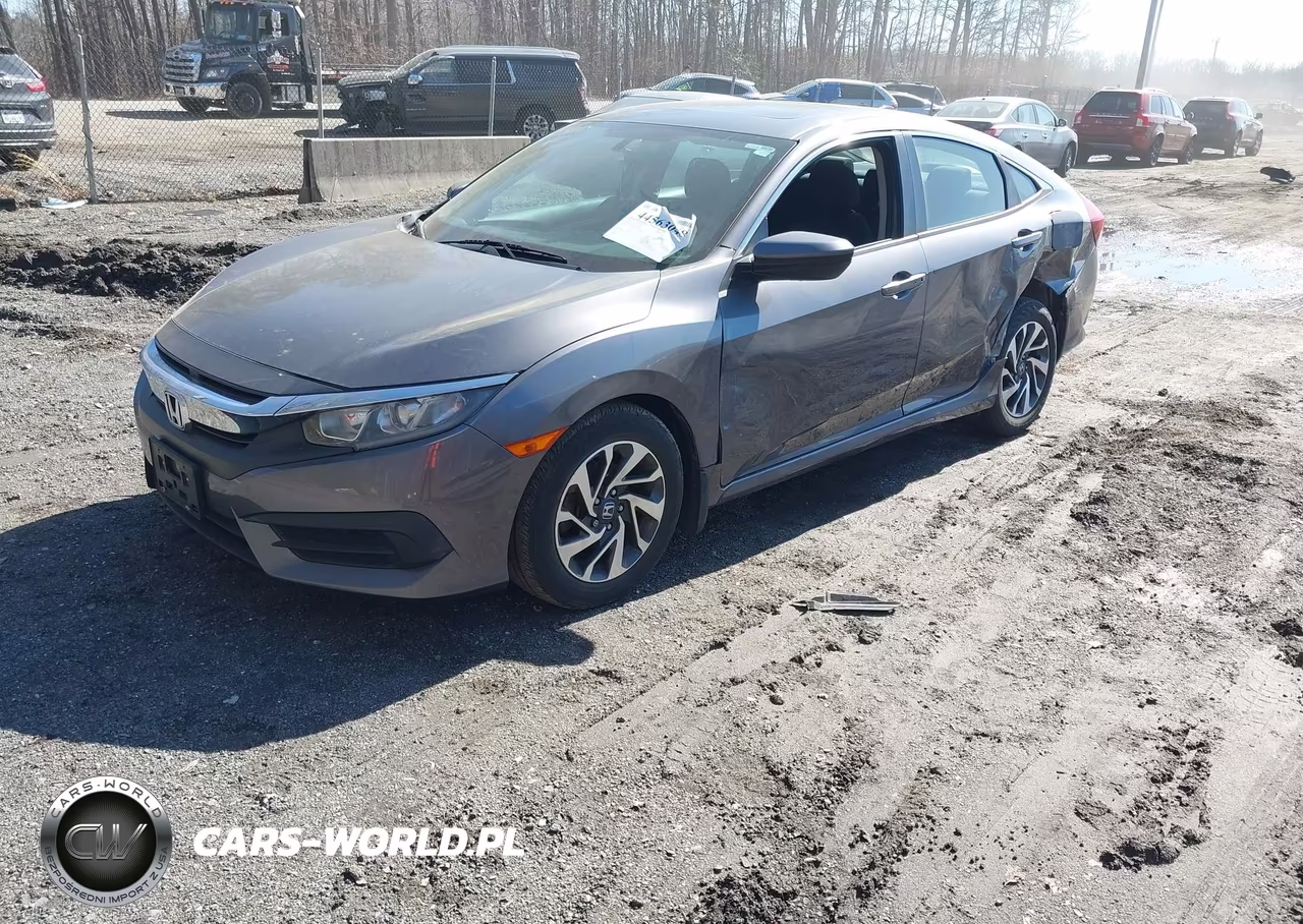 2017 Honda Civic Ex VIN:19XFC2F72HE010016 - 2