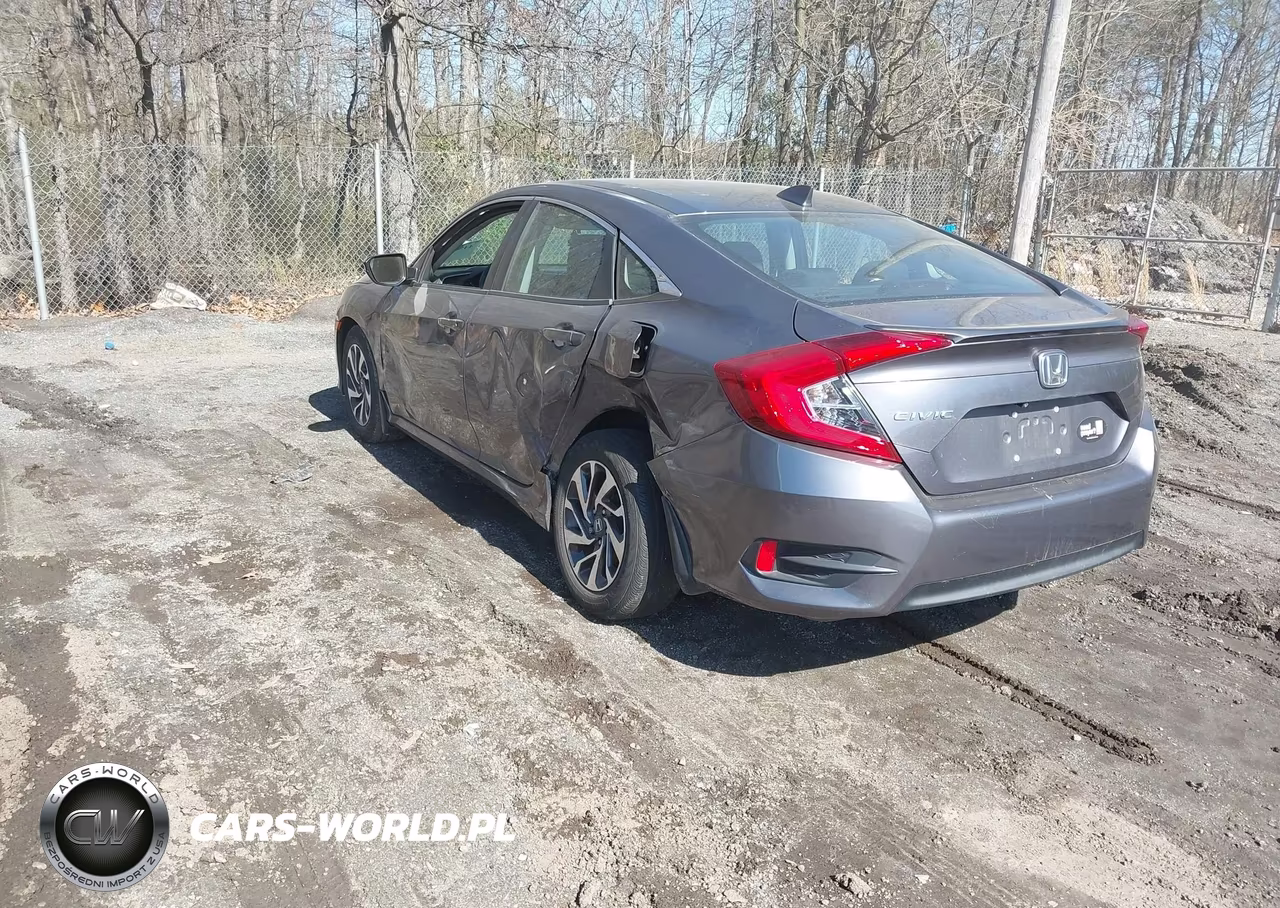 2017 Honda Civic Ex VIN:19XFC2F72HE010016 - 3