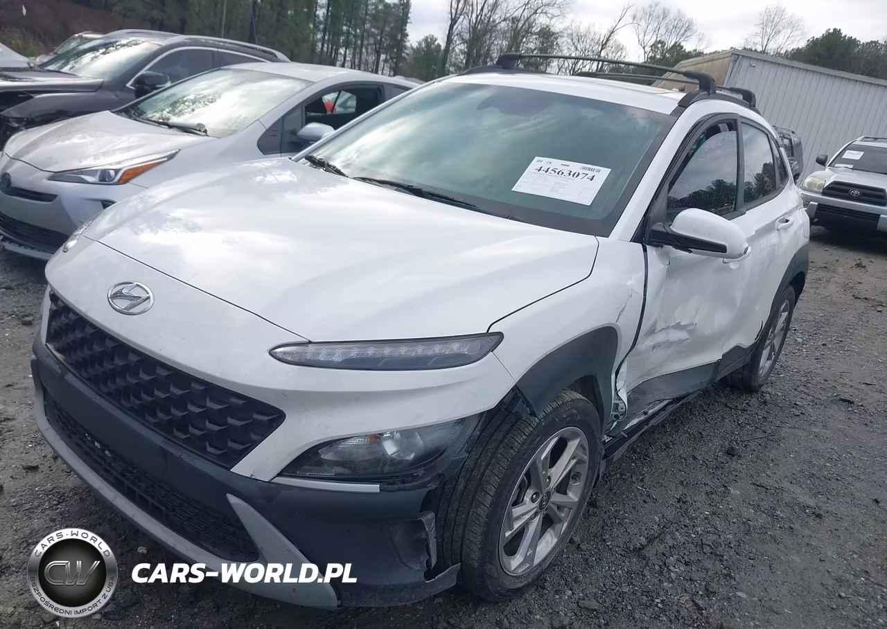 2022 Hyundai Kona Sel VIN:KM8K32ABXNU878901 - 2