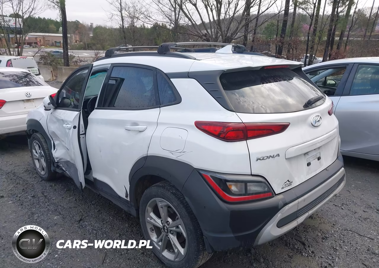 2022 Hyundai Kona Sel VIN:KM8K32ABXNU878901 - 3