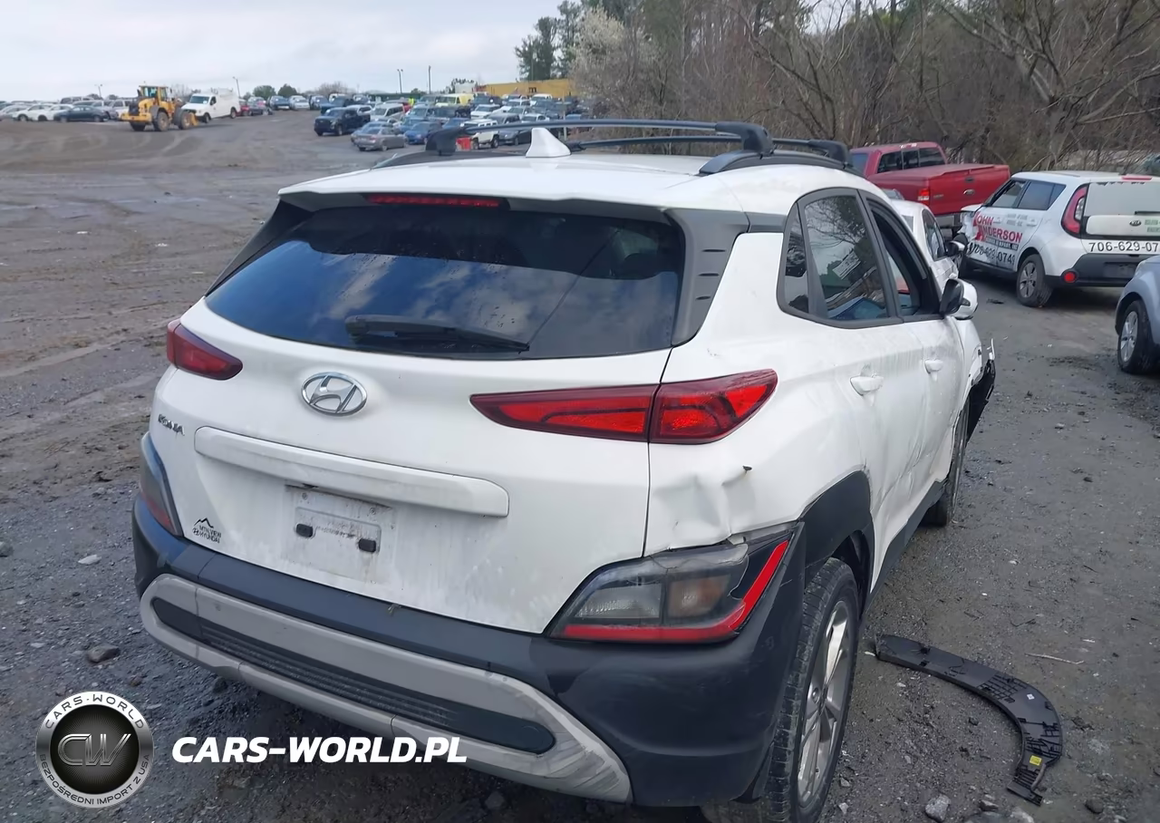 2022 Hyundai Kona Sel VIN:KM8K32ABXNU878901 - 4