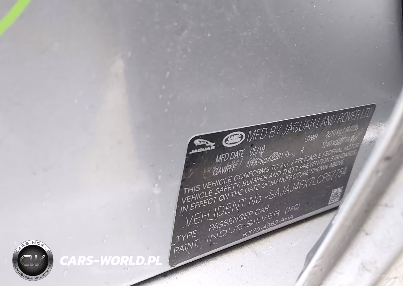 2020 Jaguar Xe S Awd Automatic VIN:SAJAJ4FX7LCP57754 - 9