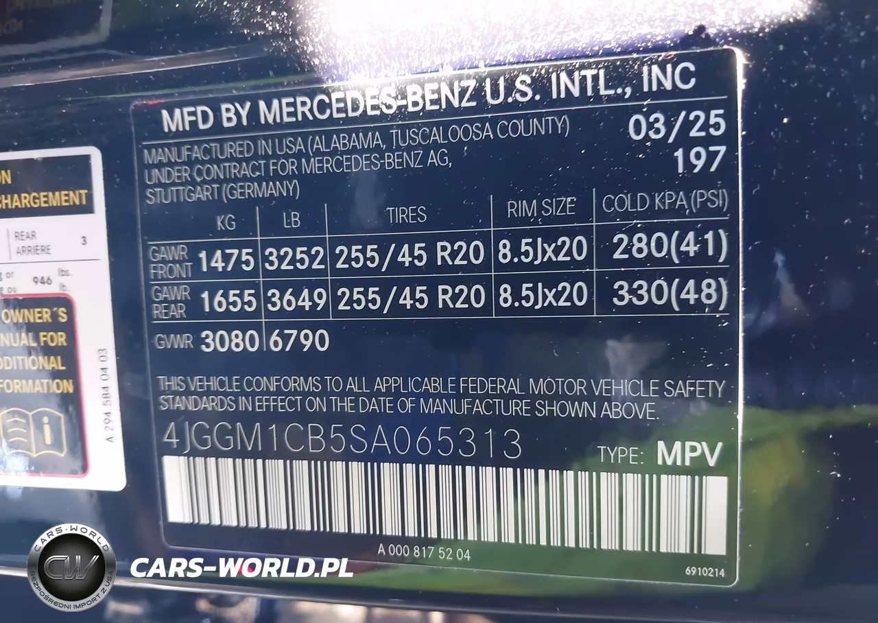 2025 Mercedes-Benz Eqe 350 Suv 4Matic VIN:4JGGM1CB5SA065313 - 9