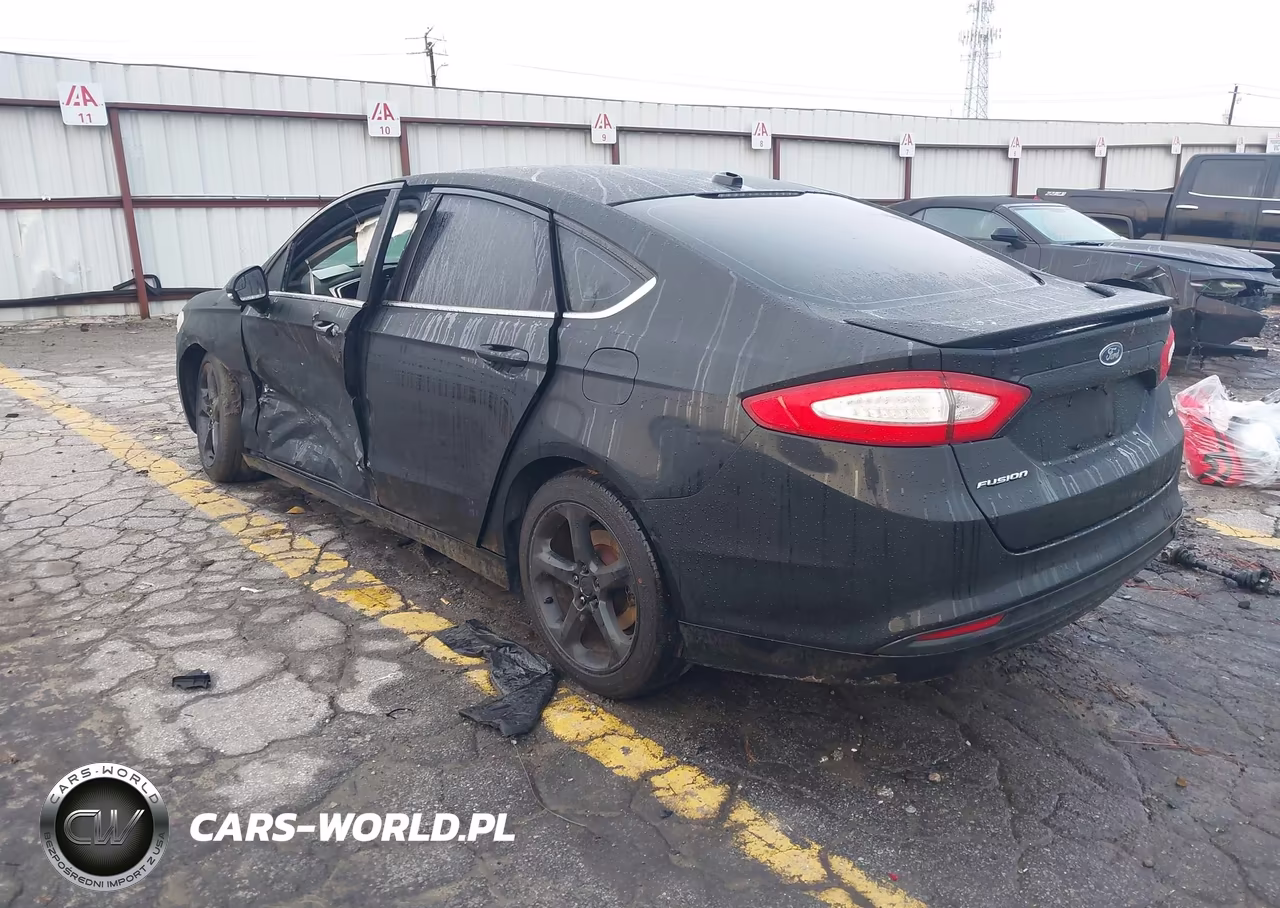 2014 Ford Fusion Se VIN:1FA6P0H72E5359745 - 3