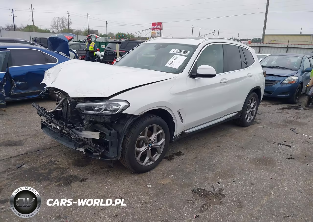 2022 BMW X3 Sdrive30I VIN:5UX43DP02N9N06274 - 2