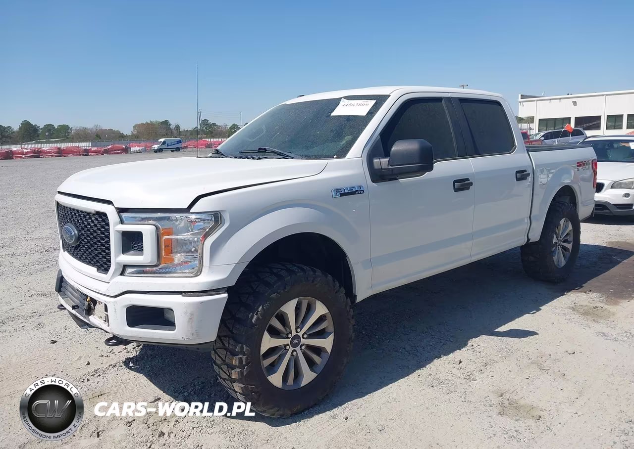 2018 Ford F-150 Xl VIN:1FTEW1E53JFE01572 - 2