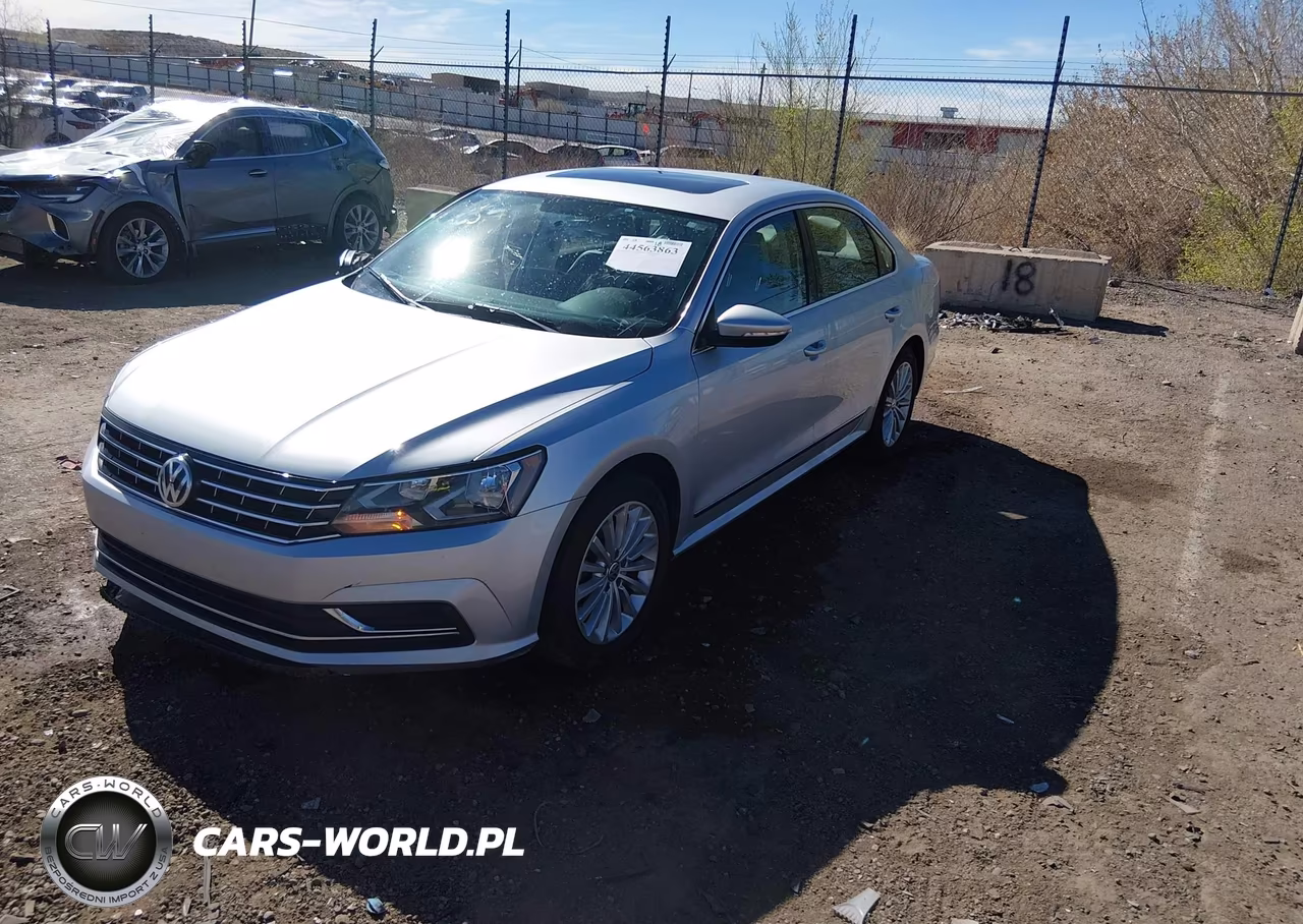 2017 Volkswagen Passat 1.8T Se VIN:1VWBT7A38HC051903 - 2