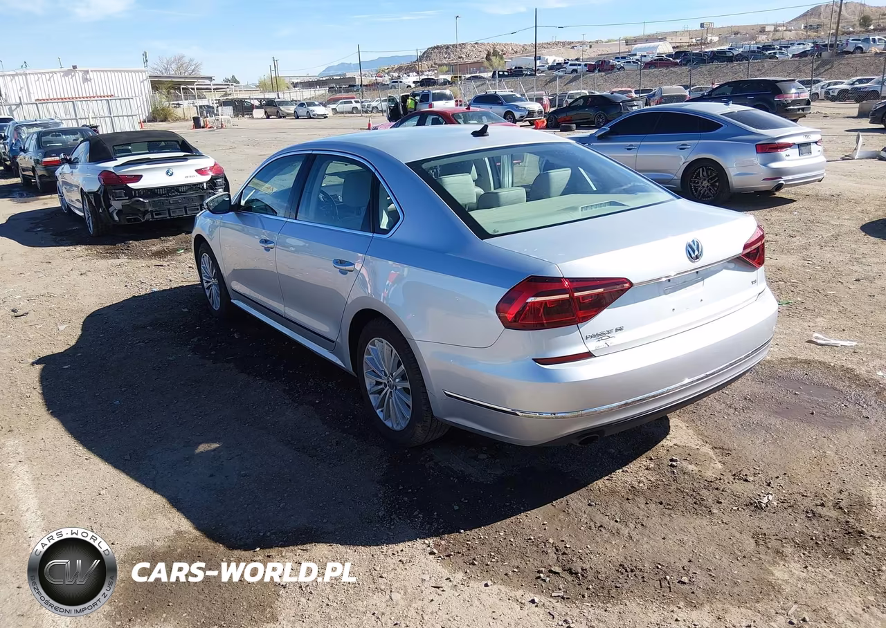 2017 Volkswagen Passat 1.8T Se VIN:1VWBT7A38HC051903 - 3