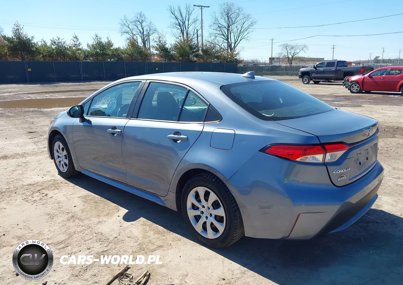2022 Toyota Corolla Le VIN:5YFEPMAE0NP356478 - 3