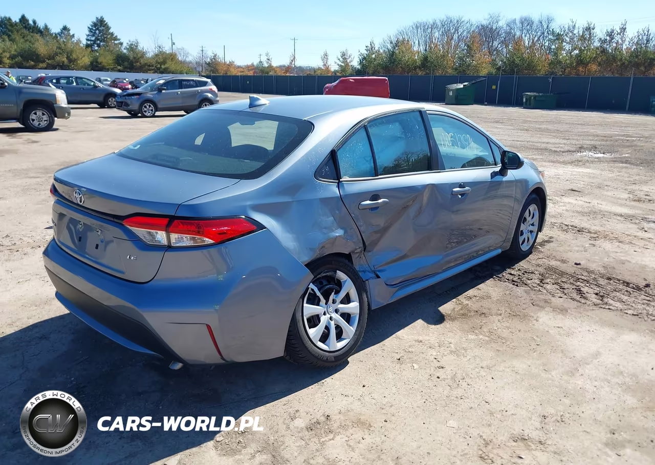 2022 Toyota Corolla Le VIN:5YFEPMAE0NP356478 - 4
