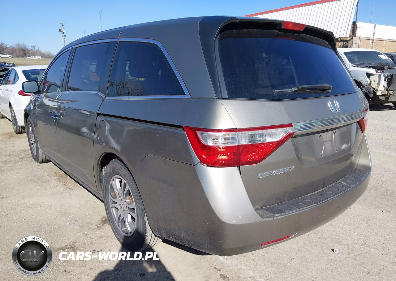 2012 Honda Odyssey Ex-L VIN:5FNRL5H63CB046805 - 3