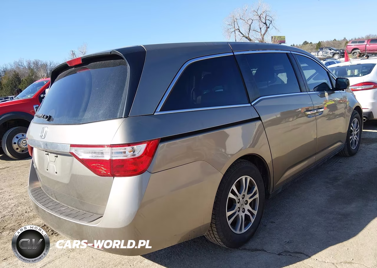 2012 Honda Odyssey Ex-L VIN:5FNRL5H63CB046805 - 4