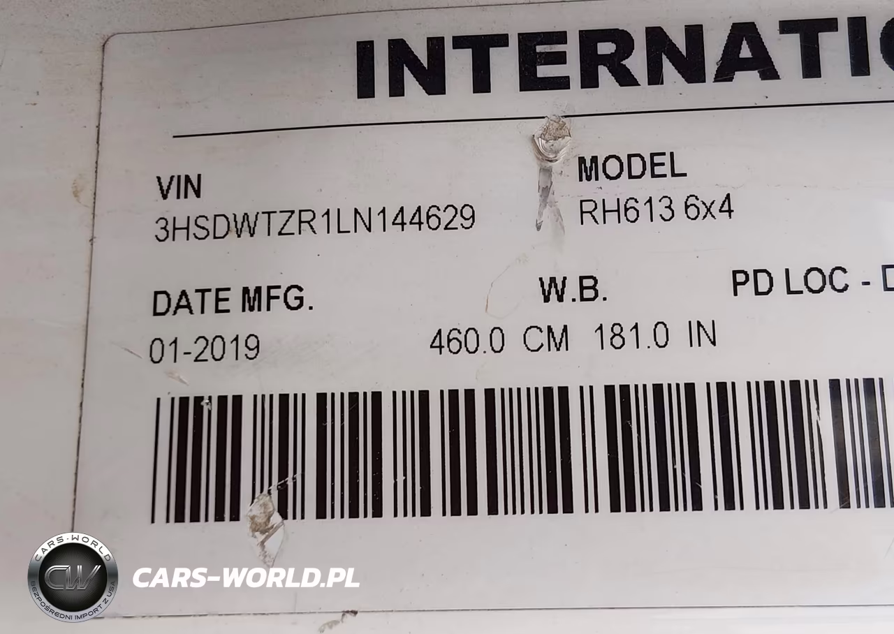 2020 International Rh VIN:3HSDWTZR1LN144629 - 8