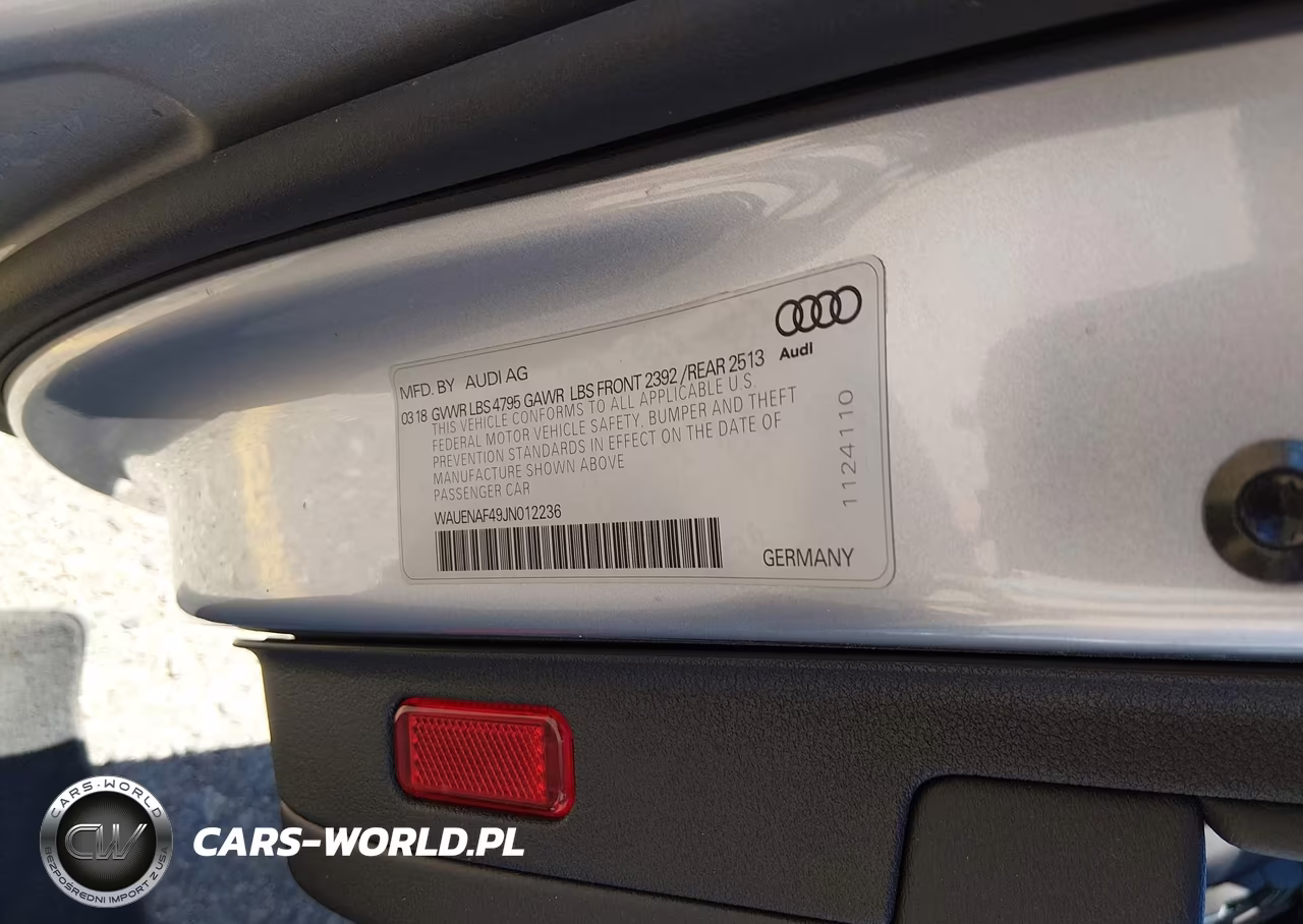 2018 Audi A4 2.0T Premium-2.0T Tech Premium VIN:WAUENAF49JN012236 - 9
