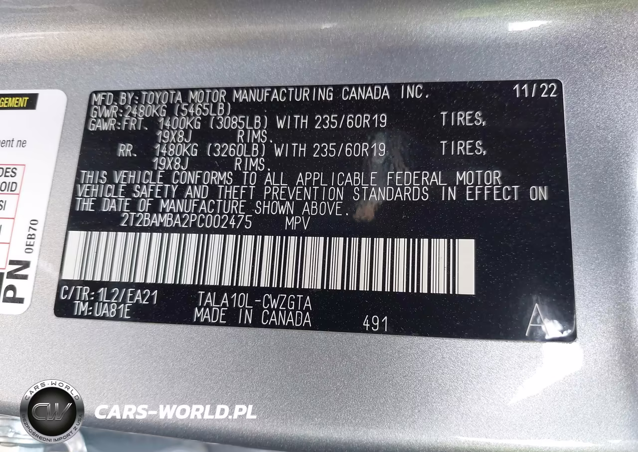2023 Lexus Rx 350 Premium VIN:2T2BAMBA2PC002475 - 9
