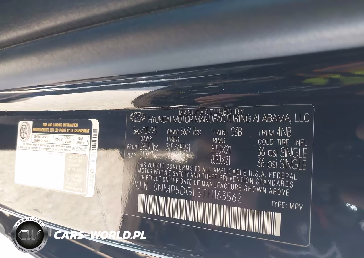 2026 Hyundai Santa Fe Calligraphy VIN:5NMP5DGL5TH163562 - 9
