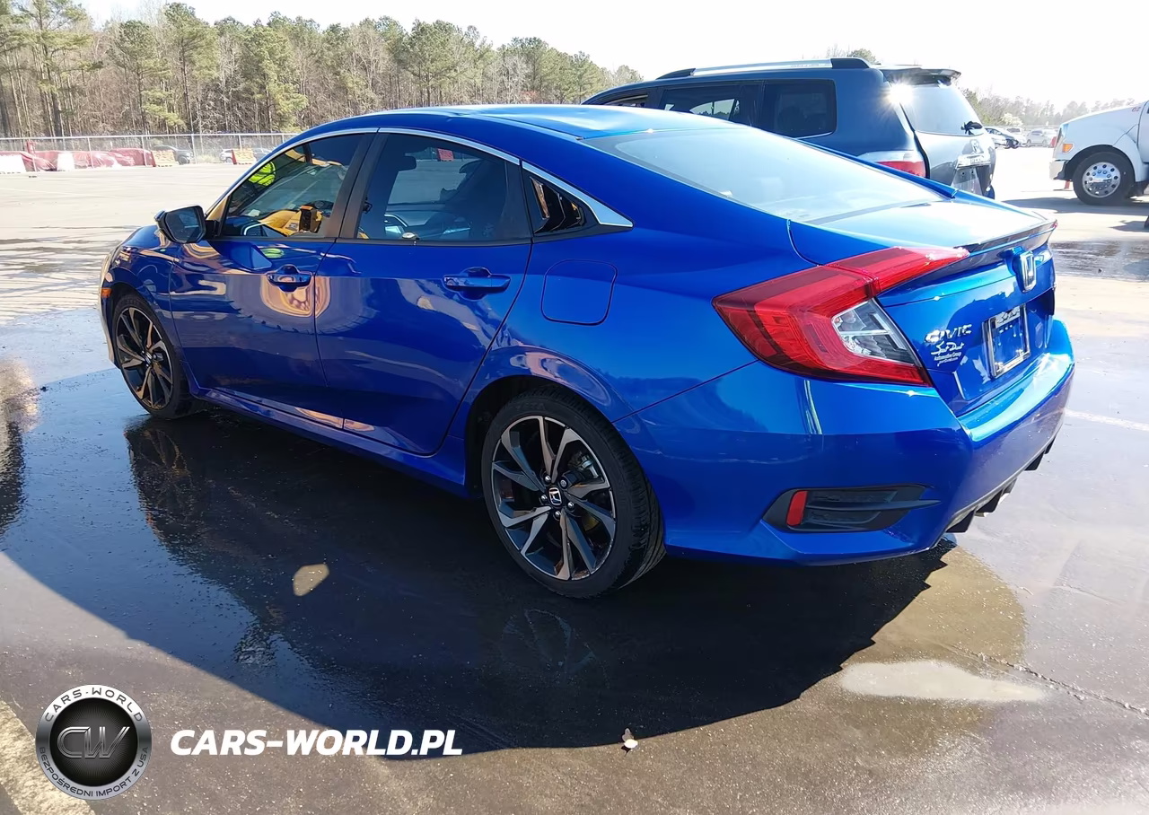 2020 Honda Civic Sport VIN:2HGFC2F89LH547716 - 3