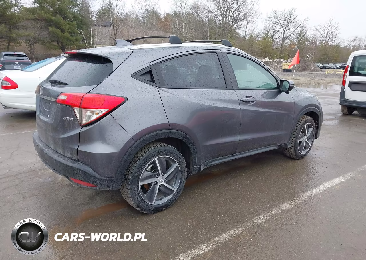 2022 Honda Hr-V Awd Ex VIN:3CZRU6H5XNM754164 - 4