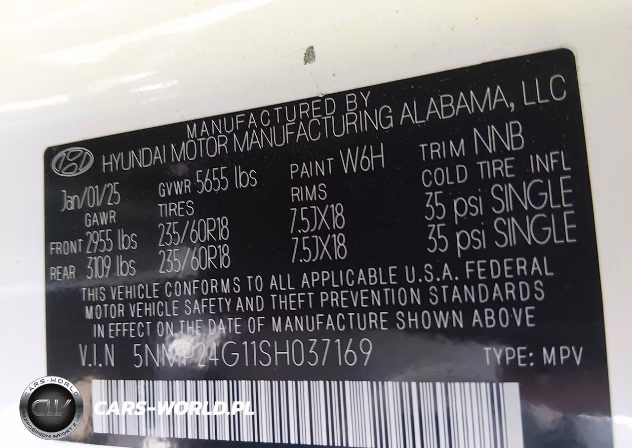 2025 Hyundai Santa Fe Hybrid Sel VIN:5NMP24G11SH037169 - 9