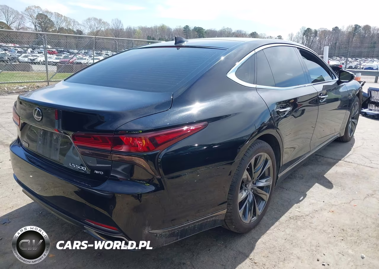 2021 Lexus Ls 500 F Sport VIN:JTHF51GF7M5008759 - 4