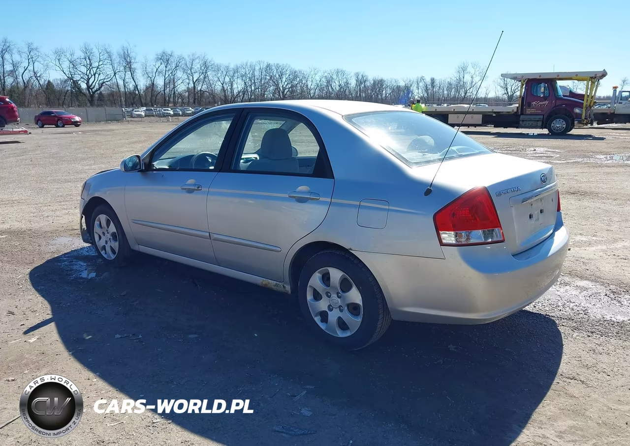2009 Kia Spectra Ex VIN:KNAFE221695655340 - 3