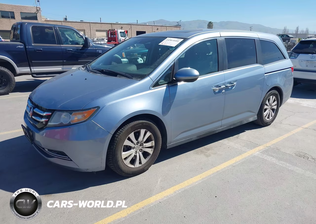 2014 Honda Odyssey Ex-L VIN:5FNRL5H63EB091682 - 2