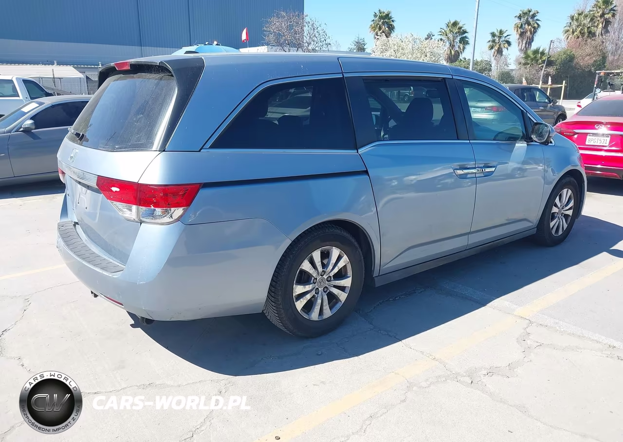 2014 Honda Odyssey Ex-L VIN:5FNRL5H63EB091682 - 4