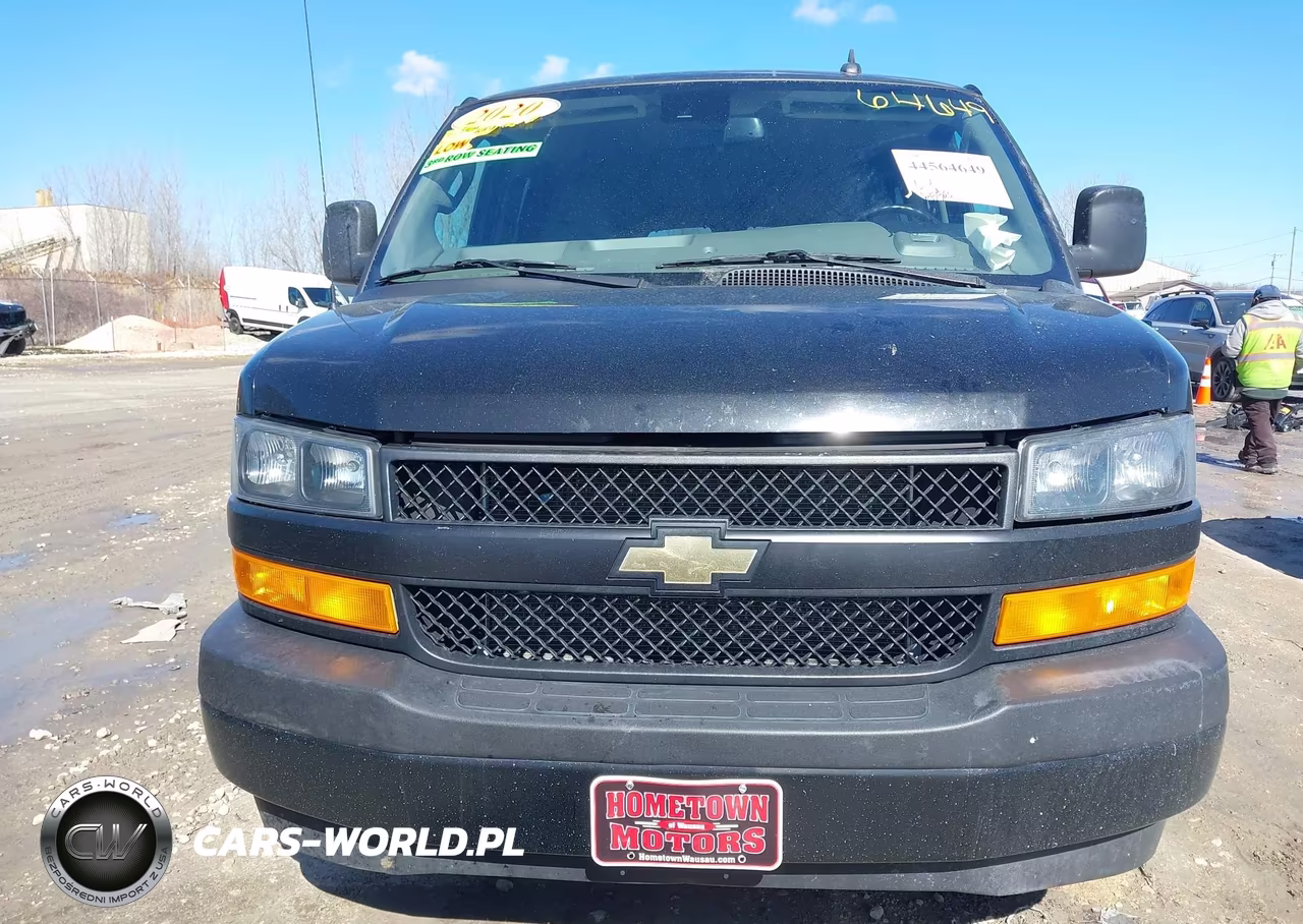 2020 Chevrolet Express Passenger Rwd 3500 Extended Wheelbase Ls VIN:1GAZGNFPXL1254522 - 12