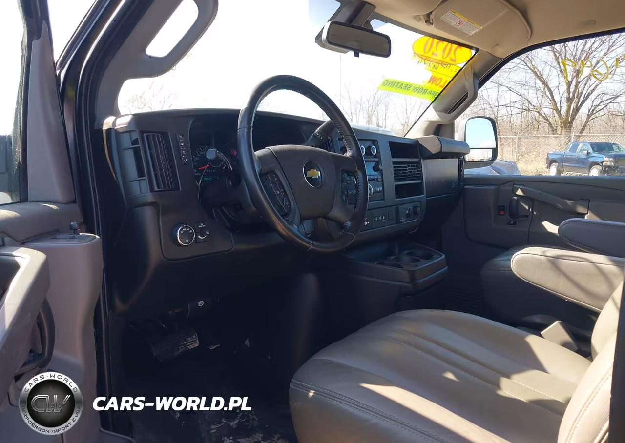 2020 Chevrolet Express Passenger Rwd 3500 Extended Wheelbase Ls VIN:1GAZGNFPXL1254522 - 5