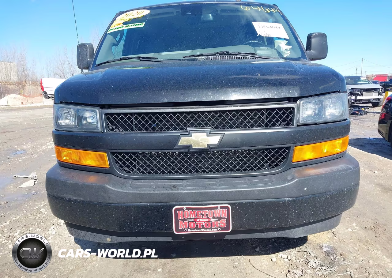 2020 Chevrolet Express Passenger Rwd 3500 Extended Wheelbase Ls VIN:1GAZGNFPXL1254522 - 6