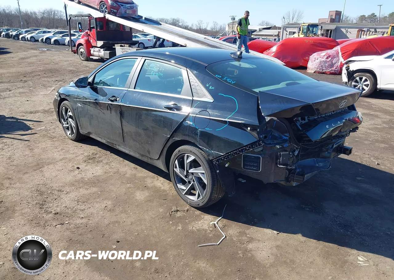 2025 Hyundai Elantra Sel Convenience VIN:KMHLS4DG0SU891369 - 3