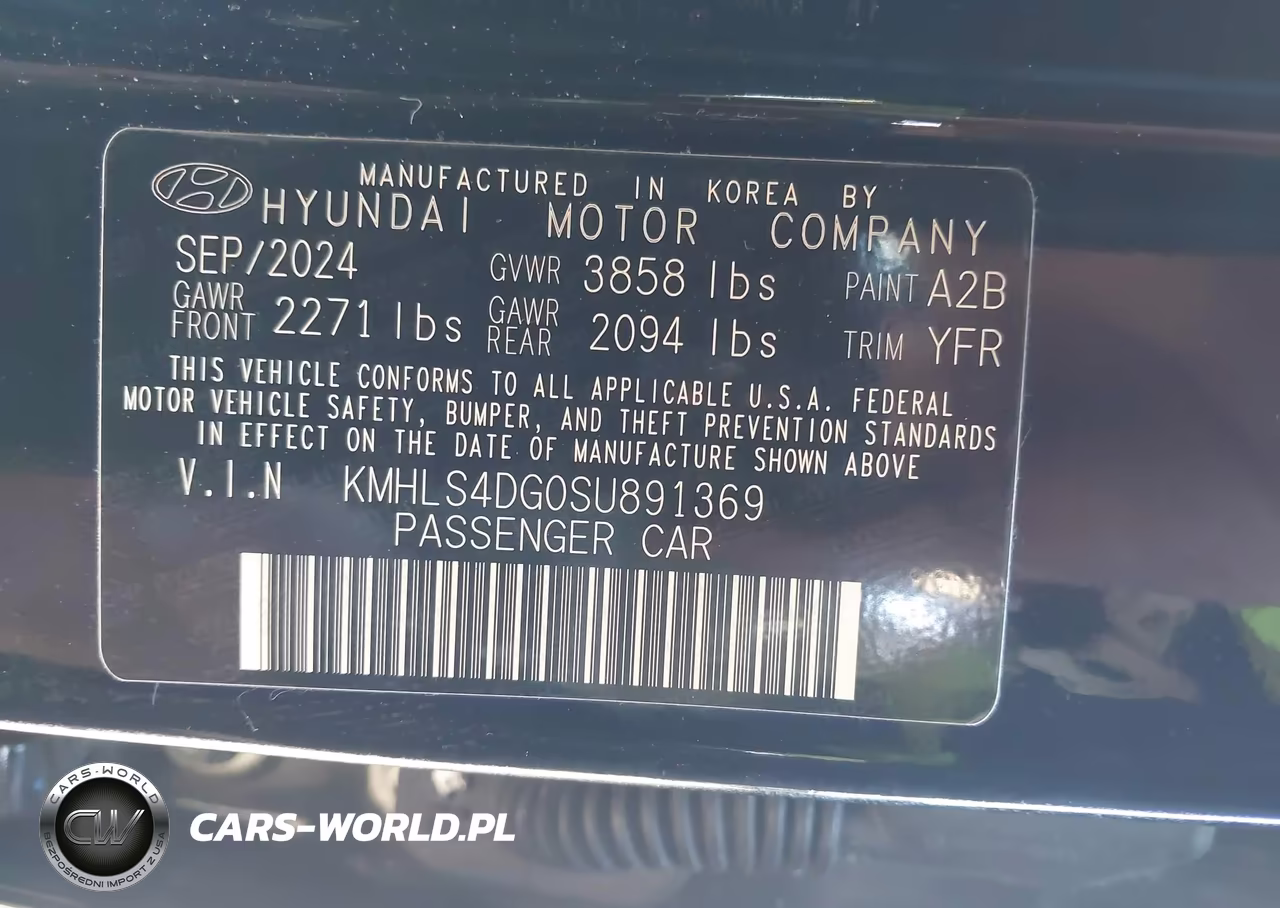 2025 Hyundai Elantra Sel Convenience VIN:KMHLS4DG0SU891369 - 9