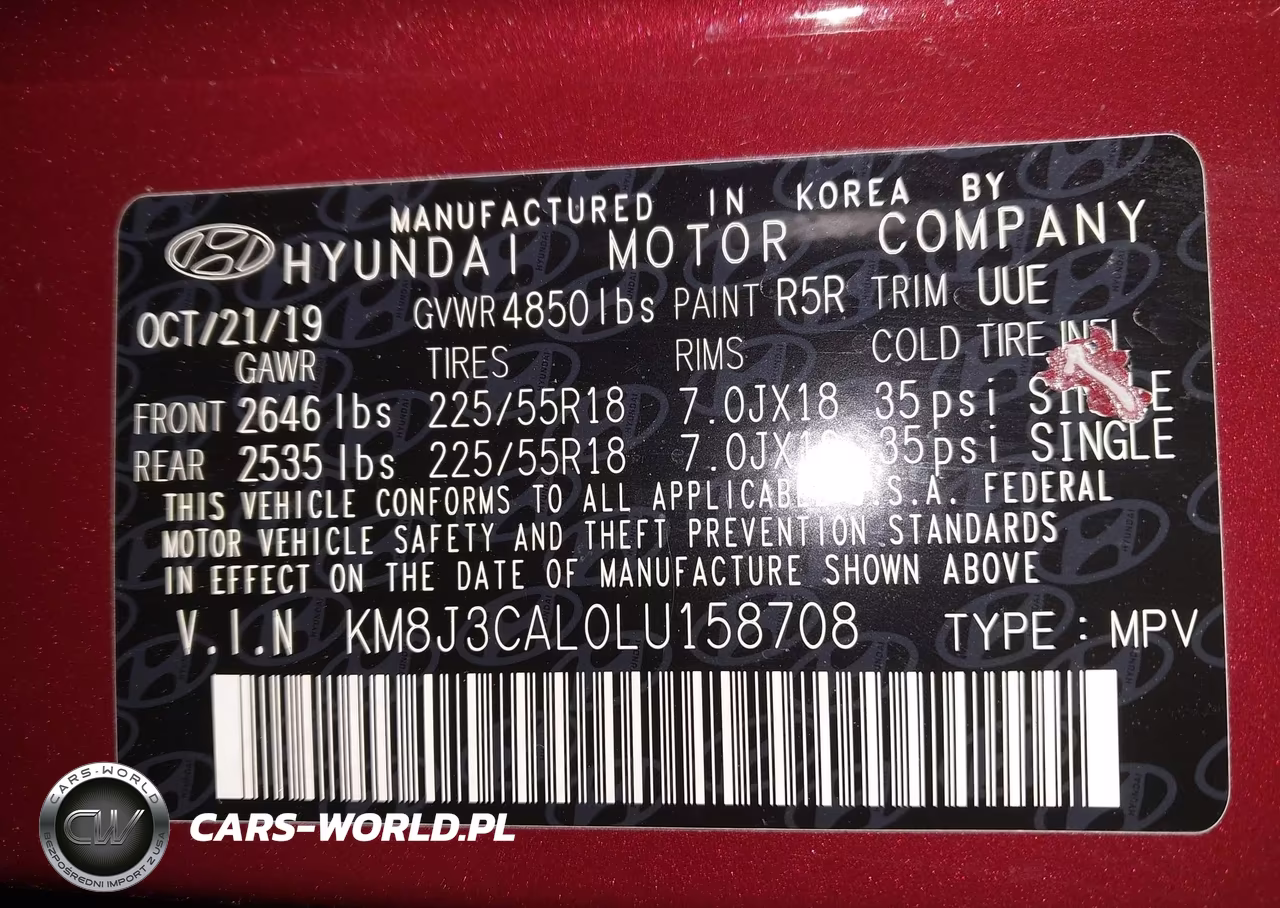 2020 Hyundai Tucson Limited VIN:KM8J3CAL0LU158708 - 9