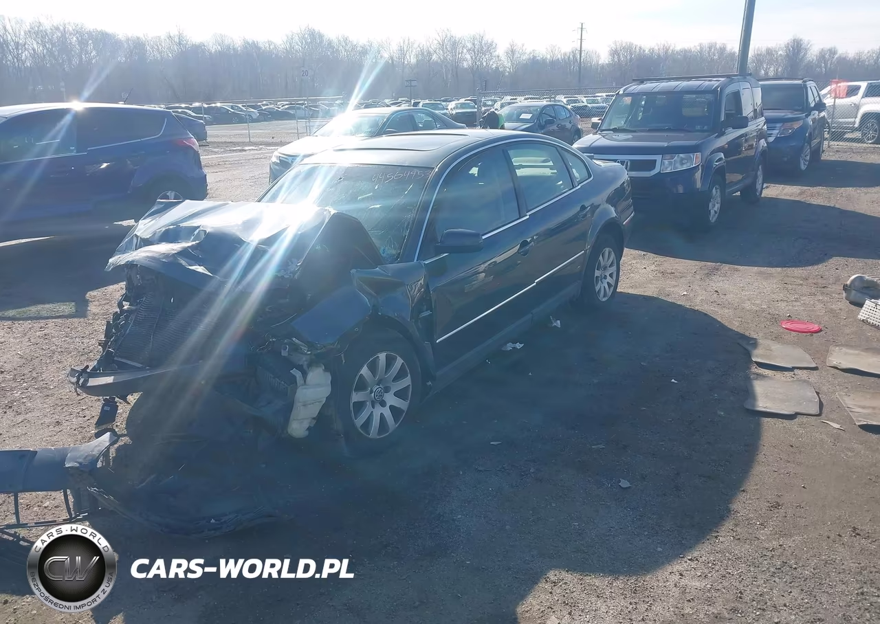 2003 Volkswagen Passat Gls VIN:WVWPD63B73P343645 - 2