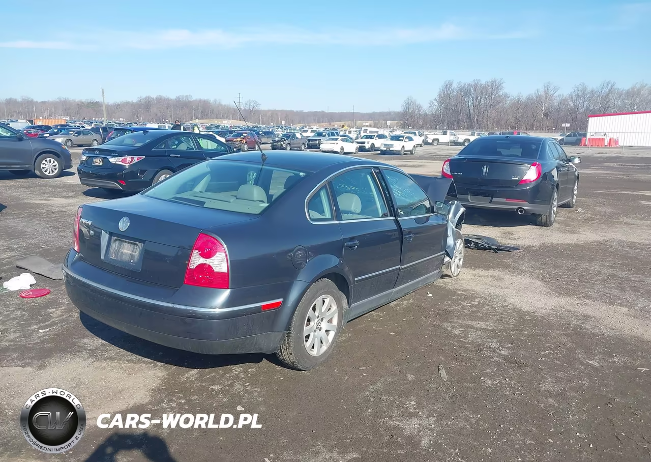 2003 Volkswagen Passat Gls VIN:WVWPD63B73P343645 - 4