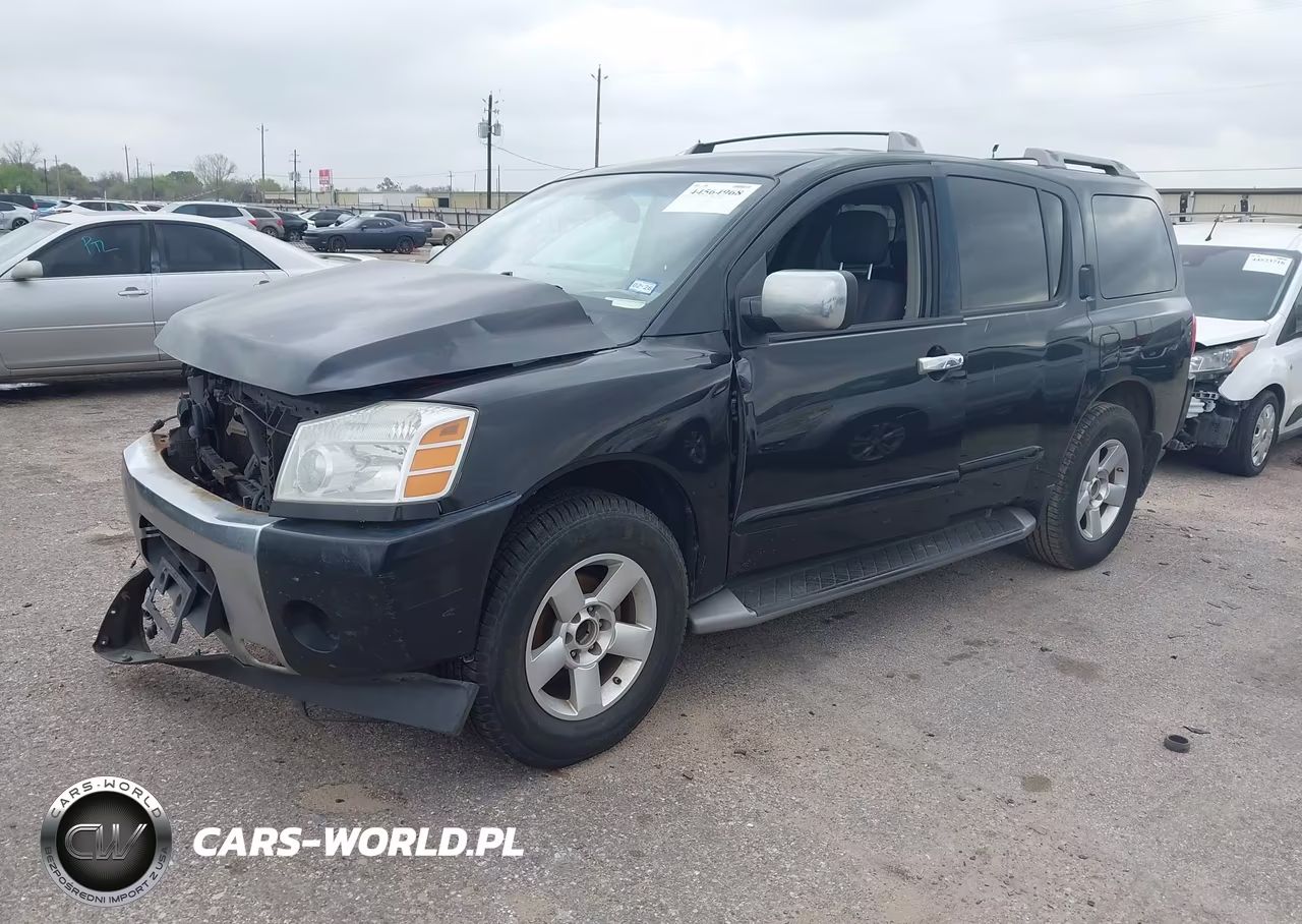 2004 Nissan Pathfinder Armada Se VIN:5N1AA08A14N731670 - 2