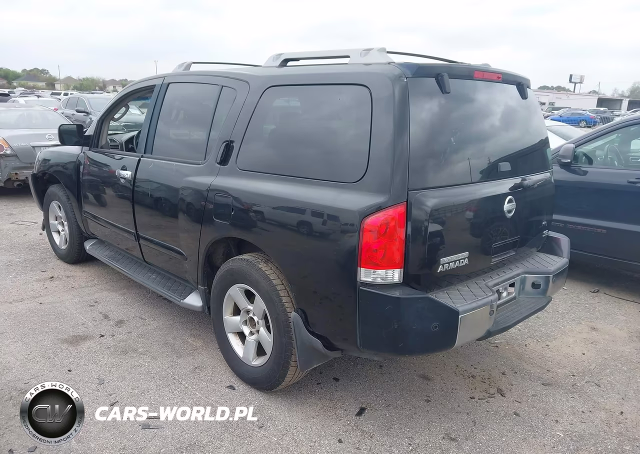 2004 Nissan Pathfinder Armada Se VIN:5N1AA08A14N731670 - 3