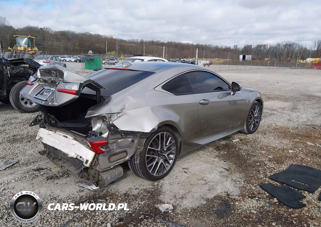 2015 Lexus Rc 350 VIN:JTHHE5BC5F5010011 - 4
