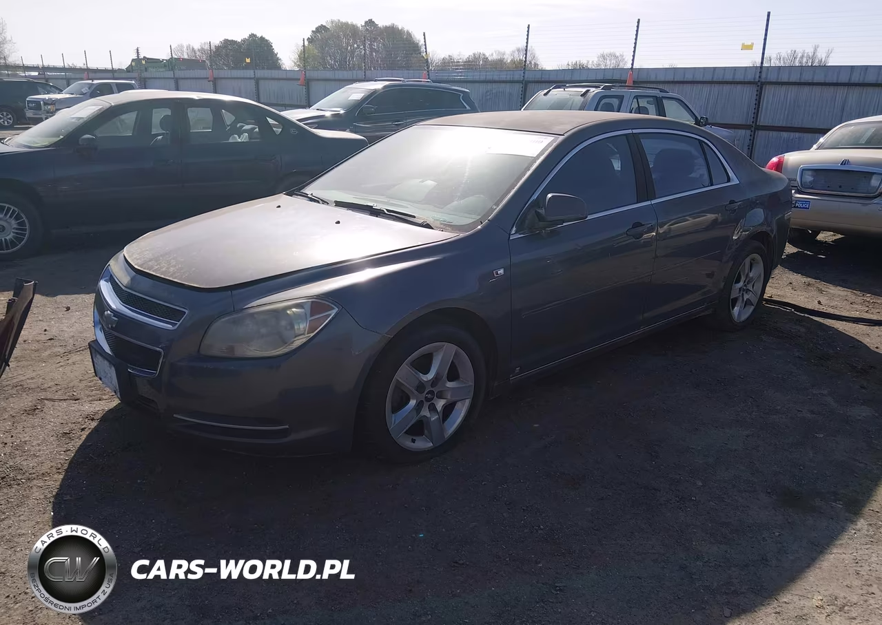 2008 Chevrolet Malibu Lt VIN:1G1ZH57B484304188 - 2