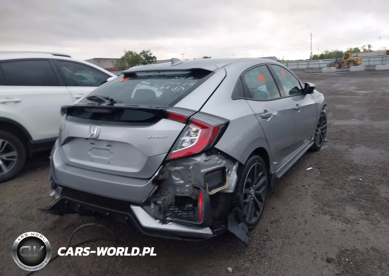2021 Honda Civic Sport VIN:SHHFK7H42MU414567 - 4